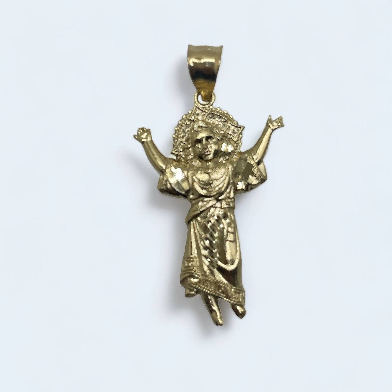 14k Yellow Gold Santo Nino De Atocha